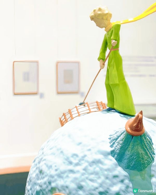 看星座小王子展覽，認識好多個去星座小王子嘅生平～