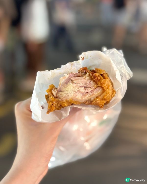 🍗台北南機場夜市好吃炸雞 超大件爆汁腿排