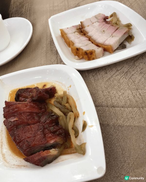 這張照片是傳統的叉燒腸粉，在百好酒家吃到的這碗傳統叉燒腸粉，...