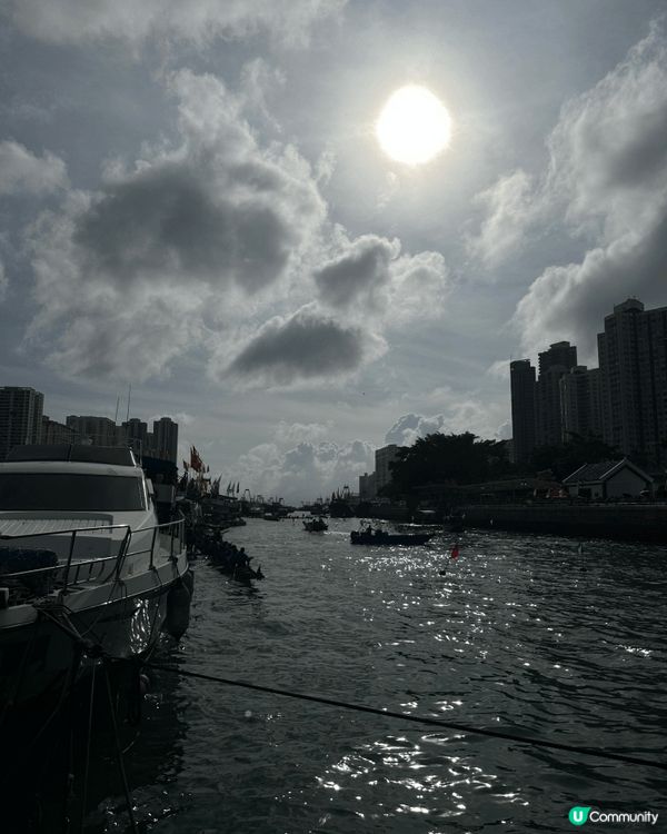 端午節去咗香港仔睇龍船
