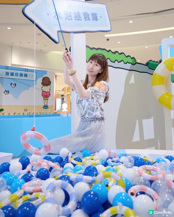 暑假 來和恐龍們 玩遊戲拍美照