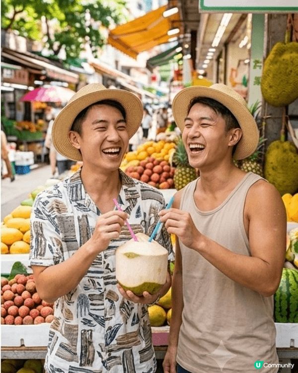 1.港島食芒果雪花冰，近距離觀賞叮叮