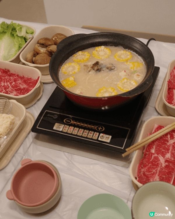 熊貓生日一齊食窩窩頭，夏日熱辣辣當然要係屋企打邊爐，仲要食我...