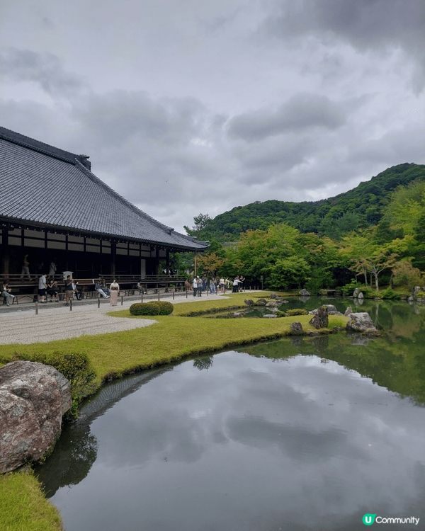 暑假去了日本大阪遊玩，其中一天到訪嵐山竹林小徑附近的景點，我...
