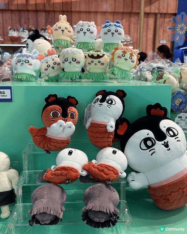 去了旺角朗豪坊Chiikawa pop up store，打...