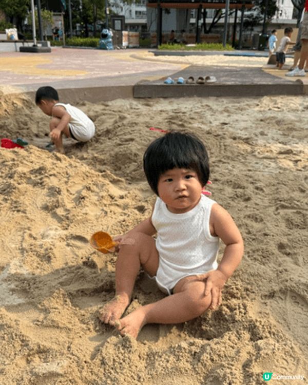 夏天熱辣辣 最好就帶小朋友去屯門公園或深水埗公園玩沙又嬉水 ...