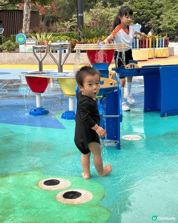 夏天熱辣辣 最好就帶小朋友去屯門公園或深水埗公園玩沙又嬉水 ...