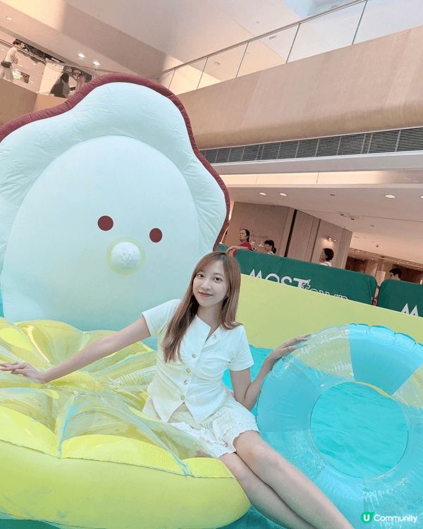 潮玩室內沙灘 🏖️🌊！