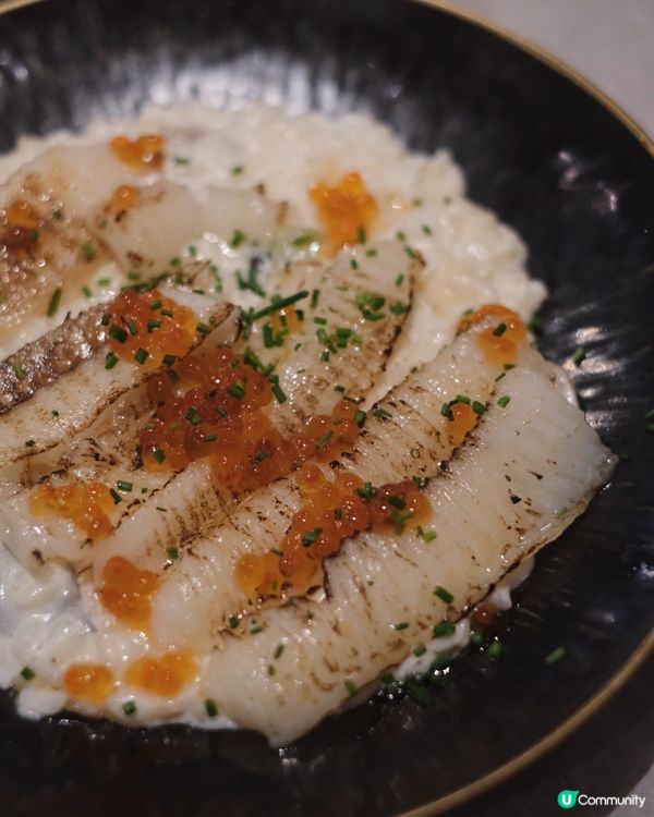 火炙左口魚risotto 🍚🐟