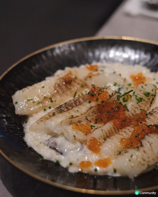 火炙左口魚risotto 🍚🐟