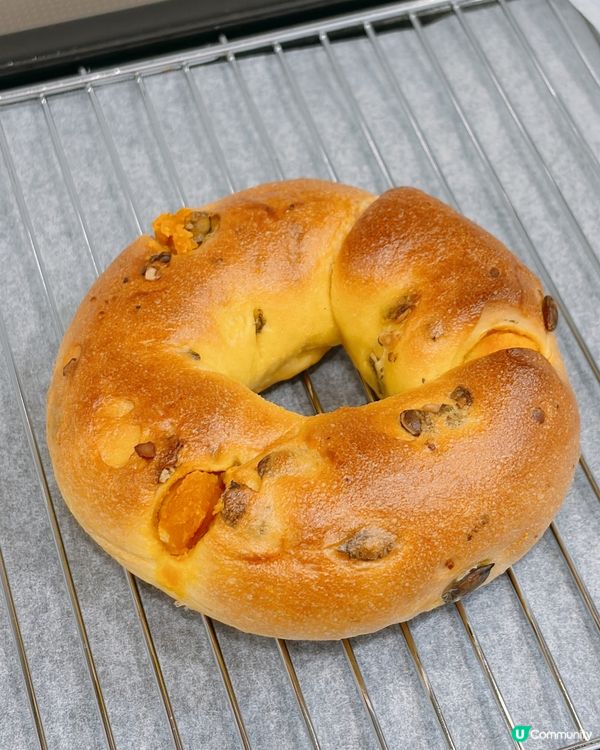 享樂烘焙🥯南瓜忌廉芝士貝果🔥卡路里係幾多⁉️