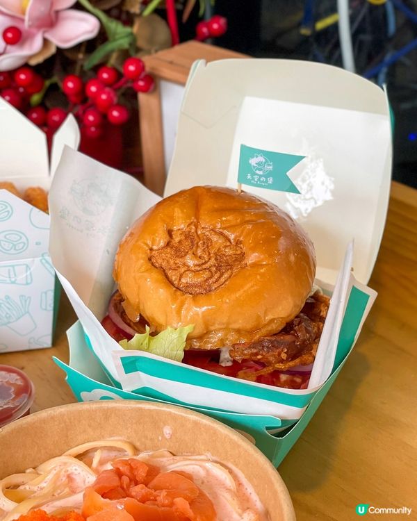 元朗｜外賣漢堡包店。天空の堡