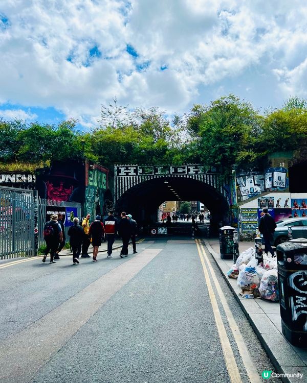 『英國』Bricklane倫敦塗鴉聖地🎨| 朝聖街頭藝術✨