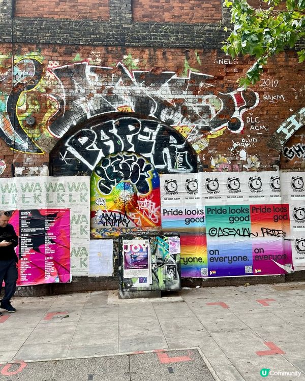 『英國』Bricklane倫敦塗鴉聖地🎨| 朝聖街頭藝術✨