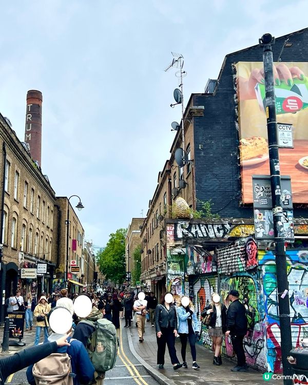 『英國』Bricklane倫敦塗鴉聖地🎨| 朝聖街頭藝術✨