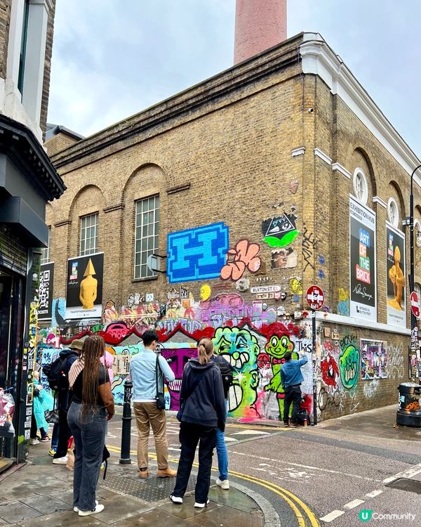 『英國』Bricklane倫敦塗鴉聖地🎨| 朝聖街頭藝術✨