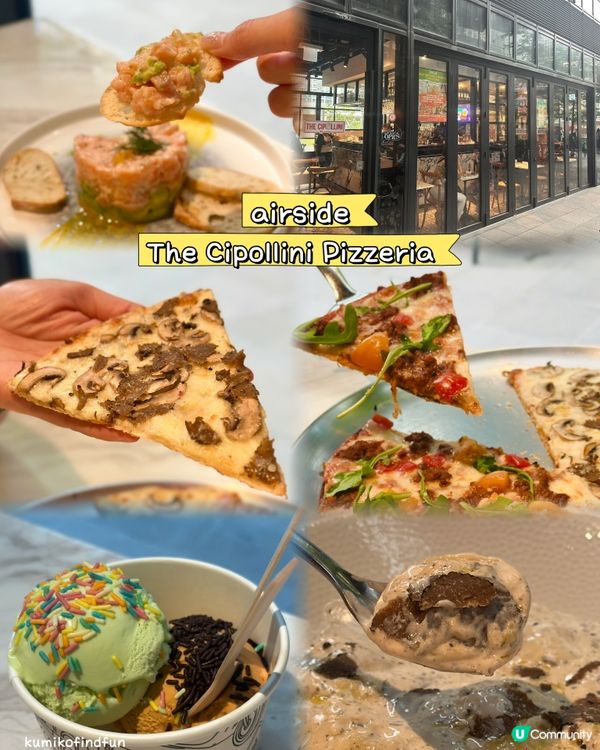 超好食pizza 同gelato!! 黑松露fans必黎！