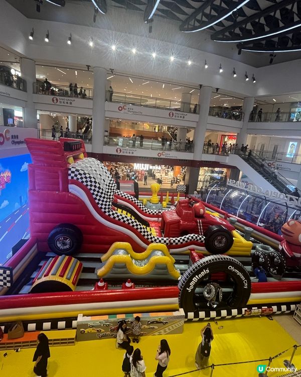放電放電⚡️暑假車車樂園！🏎️🚗💦