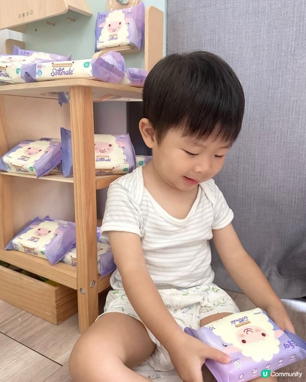 順順兒極親膚乾柔巾，育兒好物