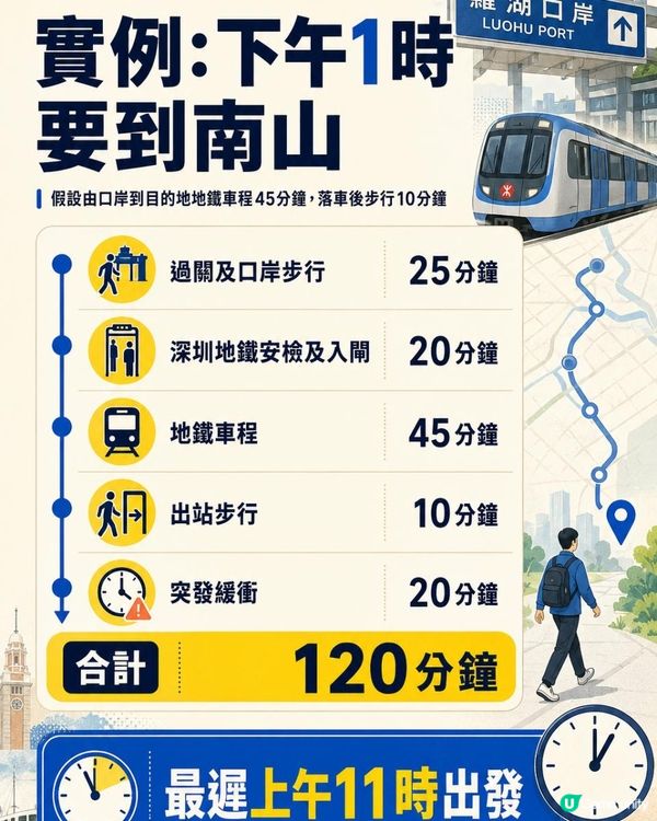 深圳地鐵安檢升級｜港人北上點樣唔遲到？過關前7項時間＋行李清單