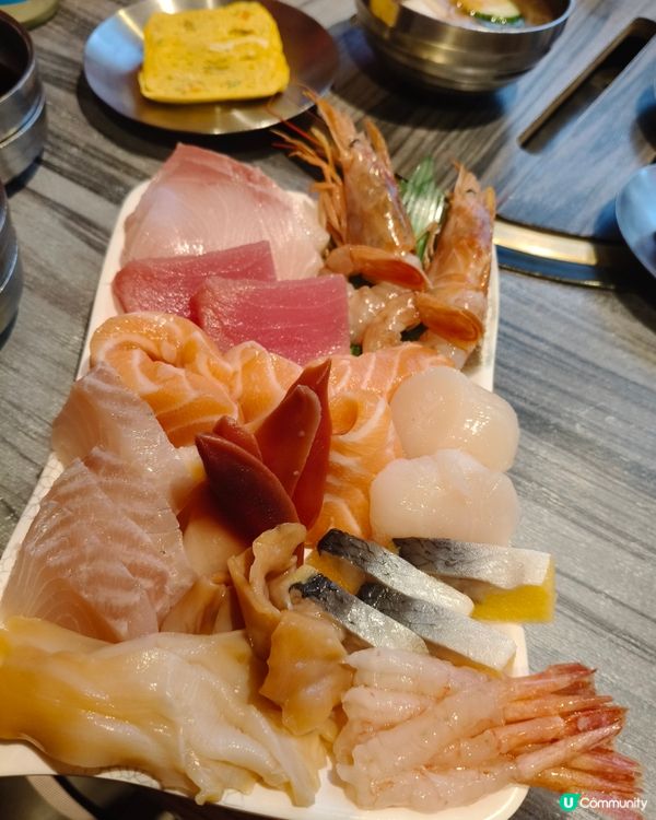 韓燒放題加一蚊食爆膏醬油蟹，仲送牛扒及蛋糕