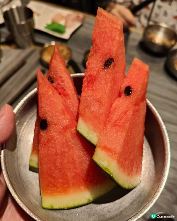 韓燒放題加一蚊食爆膏醬油蟹，仲送牛扒及蛋糕