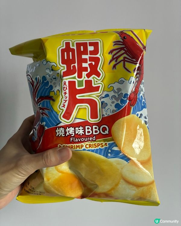 卡樂B香脆小食！蝦片食極唔膩 🦐🍿