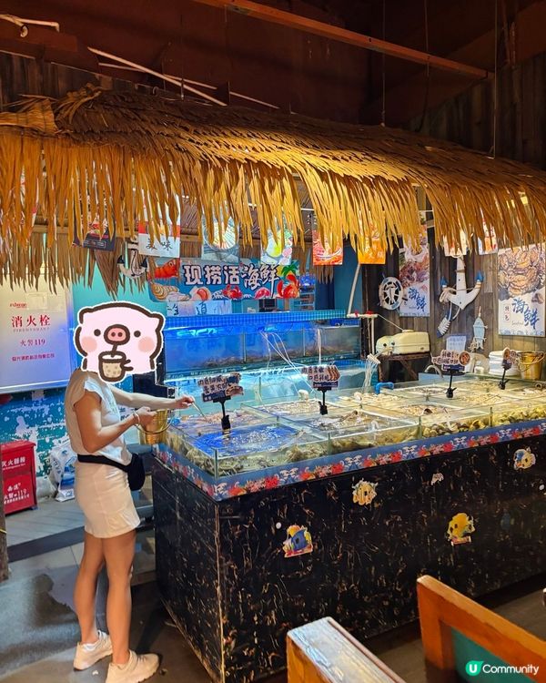 🦐🐚🦀 領鮮活海鮮榴蓮自助火鍋🦞🐟