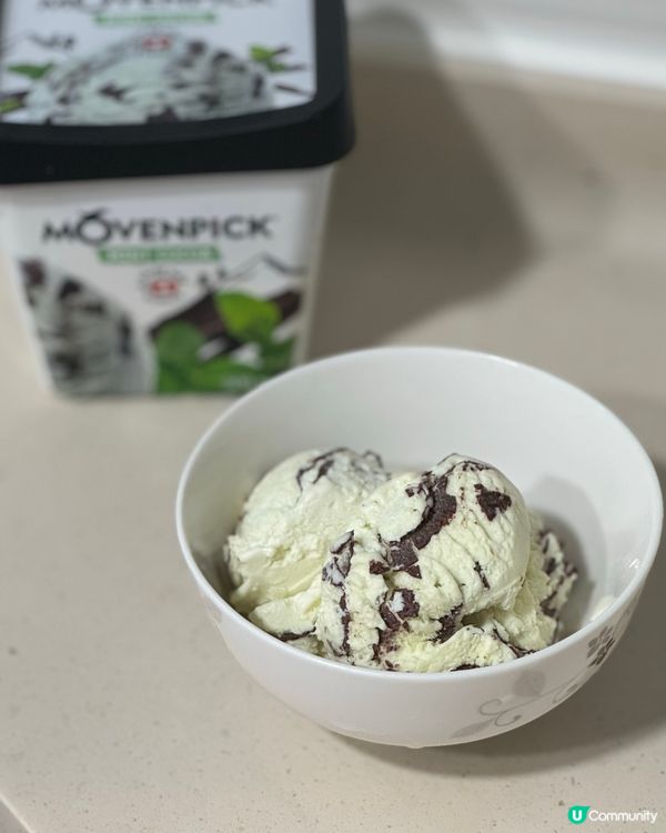 Movenpick薄荷朱古力雪糕