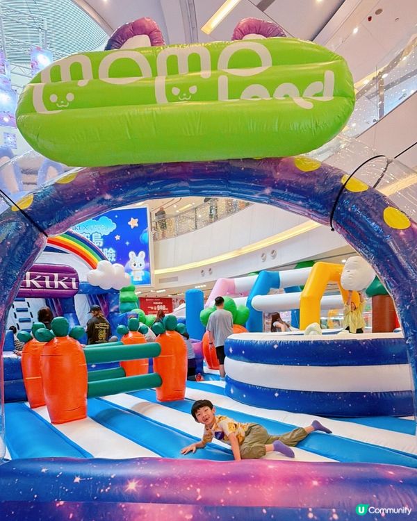 玩爆巨型充氣樂園🧸💦 Mikiki x Momoland