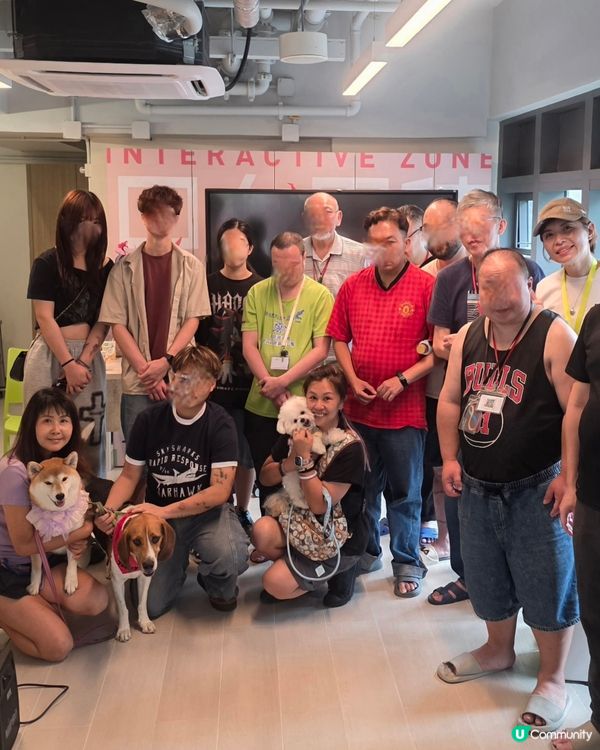 狗狗嘅陪伴果然有著神奇的治癒力量！睇到每位受惠人士臉上都掛滿...
