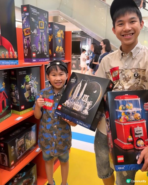 夏日親子樂，LEGO 玩轉新城市！🤩