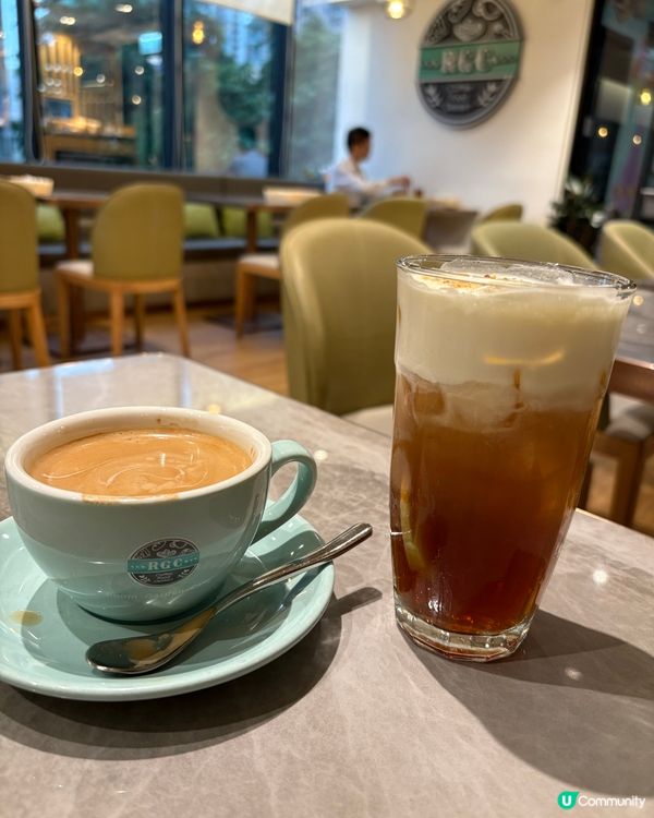 打風太悶去咗high tea