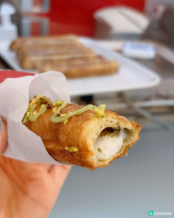 尖沙咀海港城小食🥨開心果吉士麻糬丹麥棒