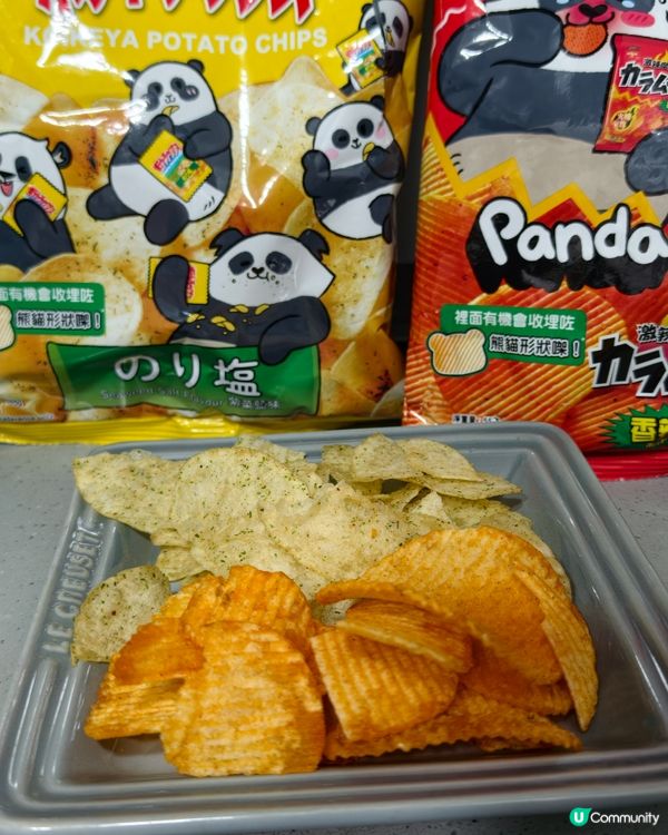 零食控注意！熊貓薯片開賣！🐼✨