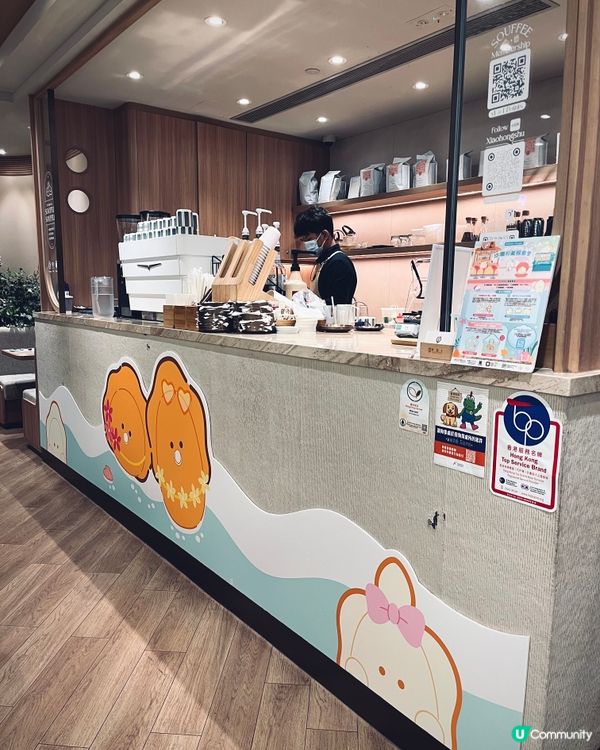 生蠔bb期間限定打卡主題cafe 🦪 附送杯墊