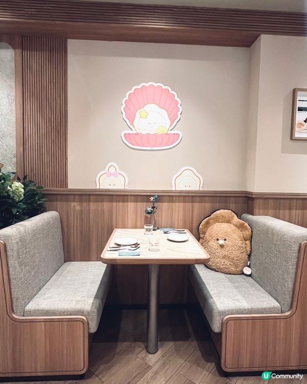 生蠔bb期間限定打卡主題cafe 🦪 附送杯墊