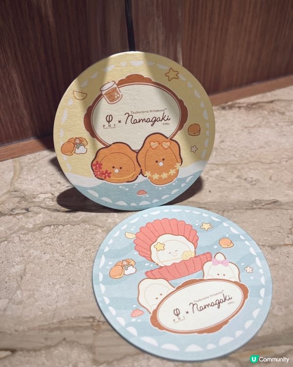 生蠔bb期間限定打卡主題cafe 🦪 附送杯墊
