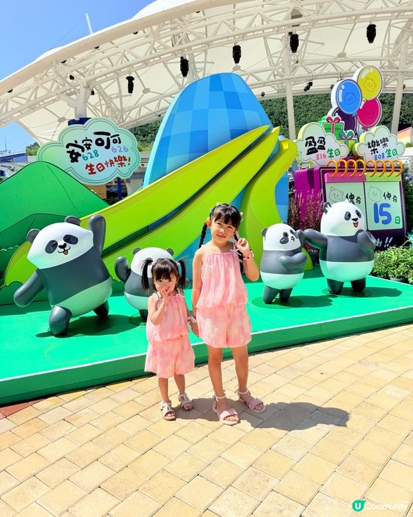 海洋公園大熊貓生日大派對