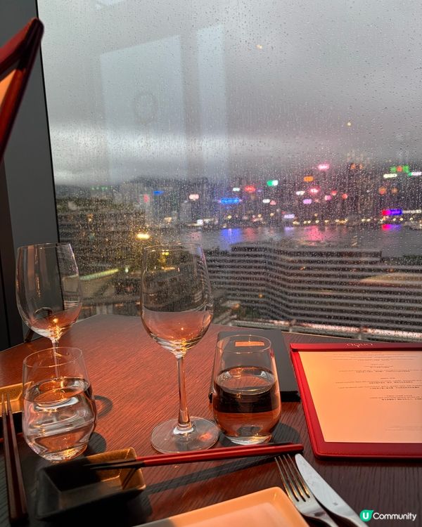 夜景無敵🌃 去咗想去好耐嘅港女餐廳🥹