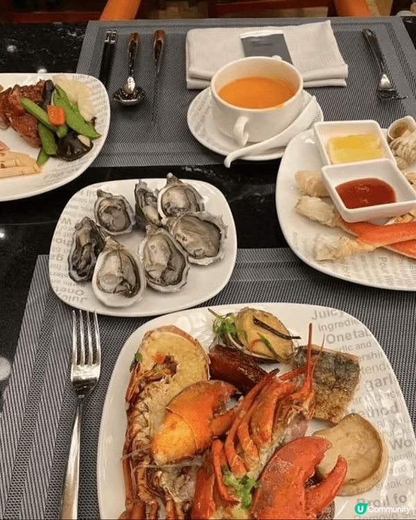 同爸媽一齊去食新濠影匯星匯自助