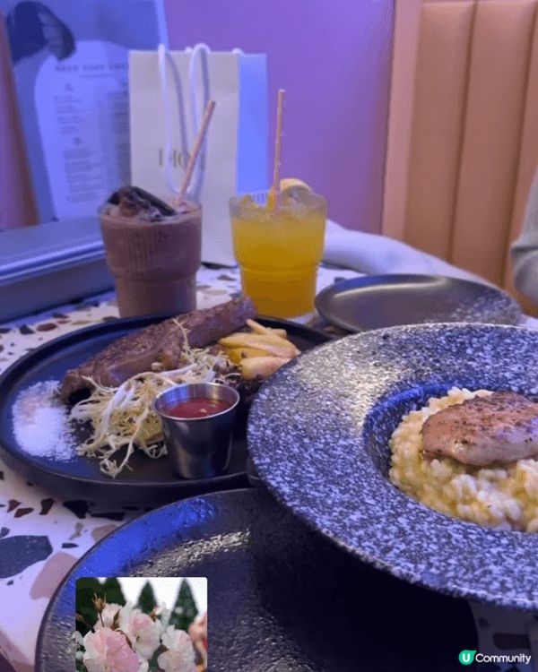 環境超好！適合女生們打卡！食物質素不錯，適合學生去價格超級親...