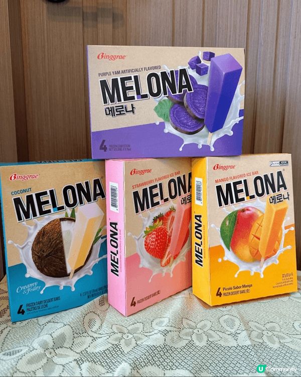 雪櫃必備🇰🇷韓國Melona人氣爆紅雪條😍😋