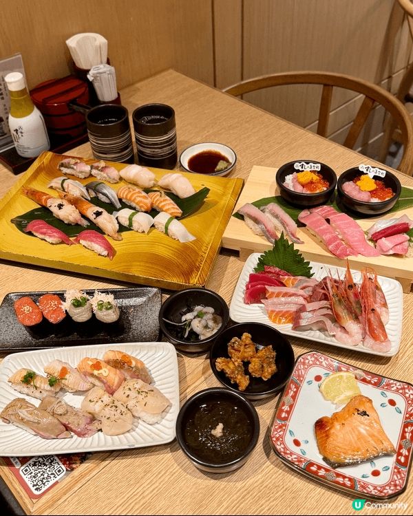 日本過江龍壽司店，壽司任食，夠新鮮，價錢抵食！