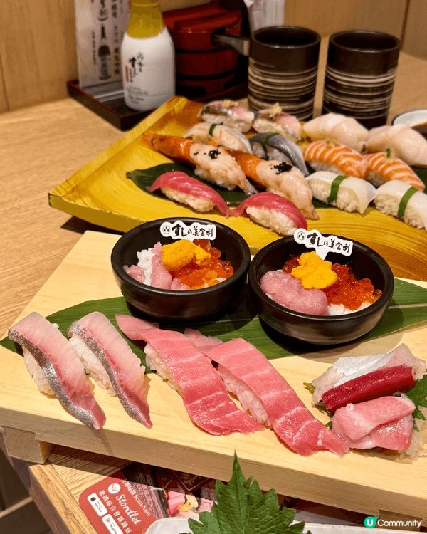日本過江龍壽司店，壽司任食，夠新鮮，價錢抵食！