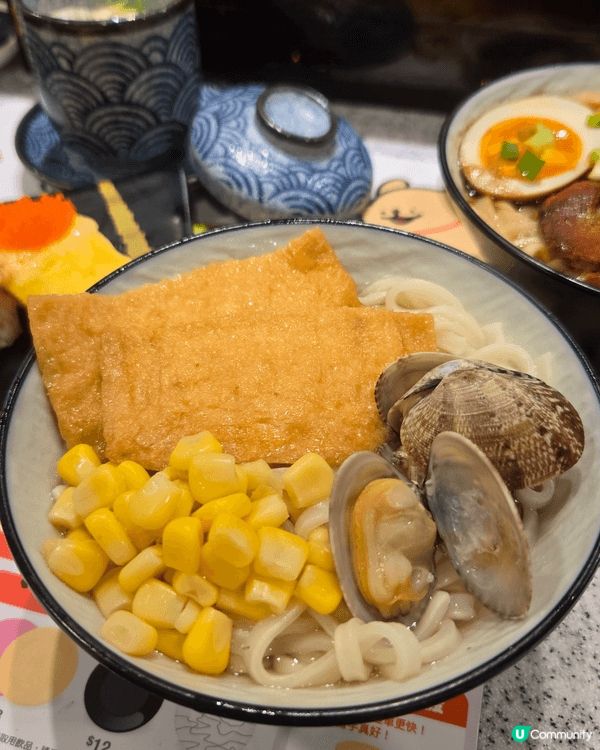 爭鮮都有午巿套餐，5件壽司，叉燒拉麵，再加茶碗蒸，都係$68...