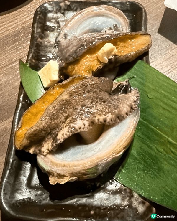 1st pic, 新鮮鮑魚，拍攝於大阪「華道燒肉」，我試了¥...