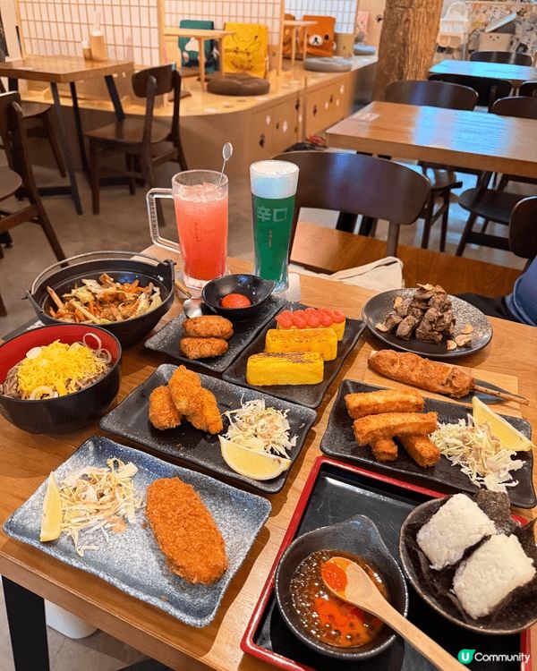 圖一：最近食咗太子居酒屋餓居「滿漢全席」的美食照片。
