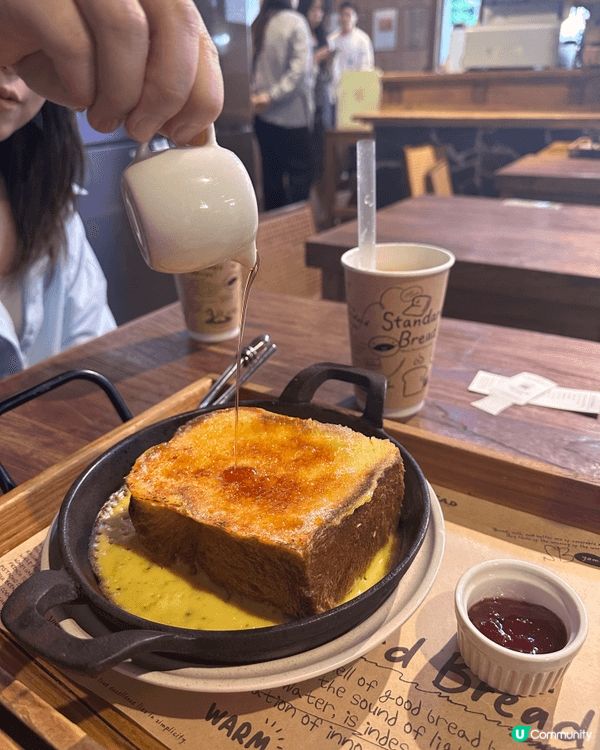 聖水洞最紅的焦糖多士，是 Standard Bread 的「...
