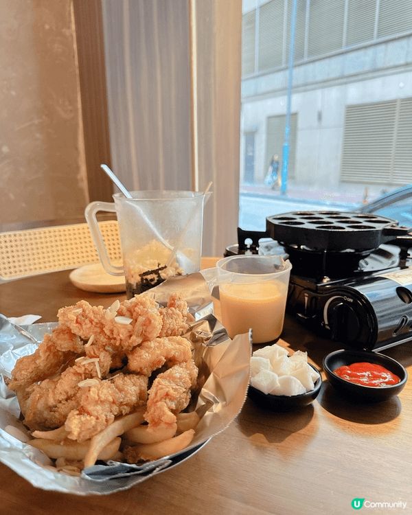 必試創意😆海鮮流心小丸子 